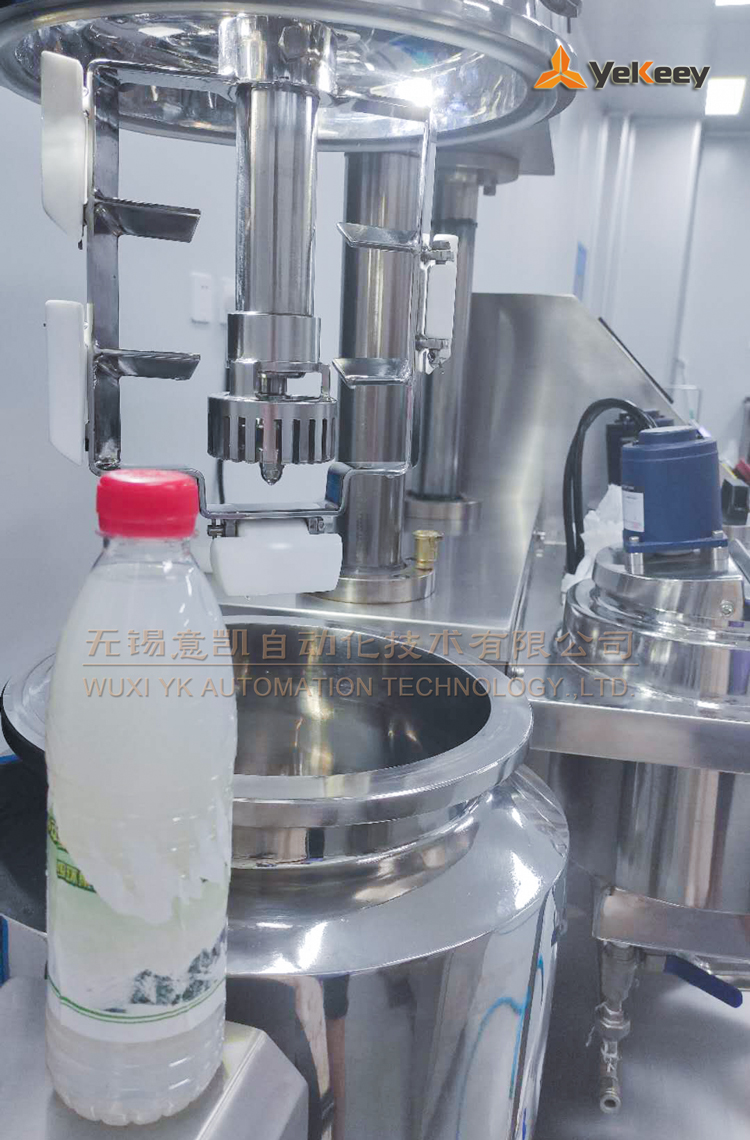 制药用硅油乳化试机成功1